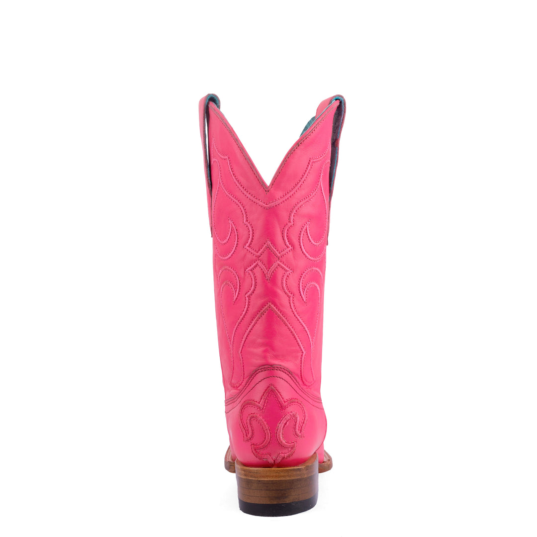 Corral Womens Fuchsia 11.5"  Square Toe Boots