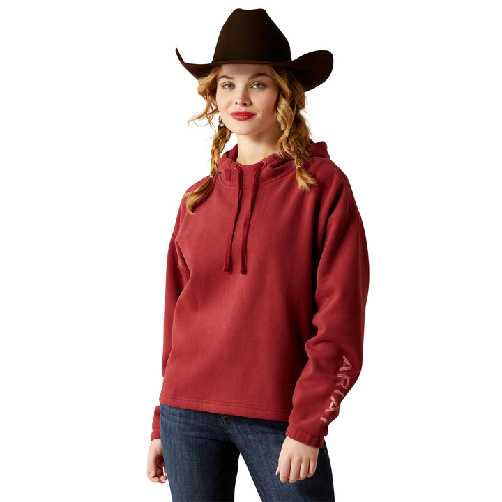 Ariat Womens Burnt Russet Essential Logo Hoodie