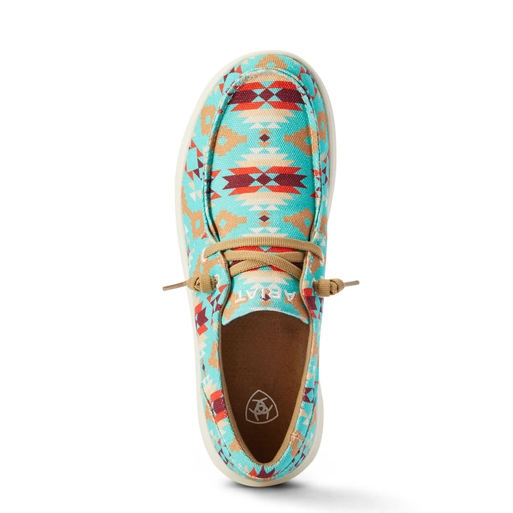 Ariat Womens Hilo Turquoise Saddle Blanket Casual Shoes