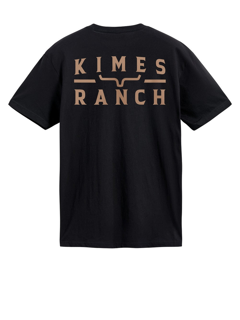 Kimes Ranch Mens Back Branded Black T-Shirt