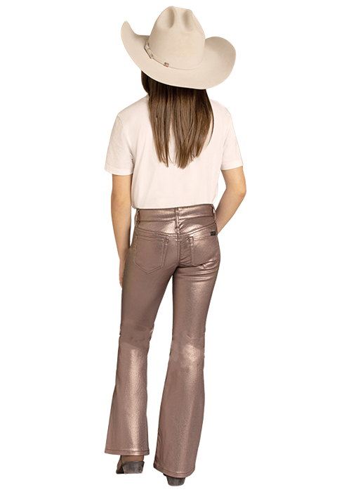 Panhandle Girls Extra Stretch Shimmer Flare Jeans