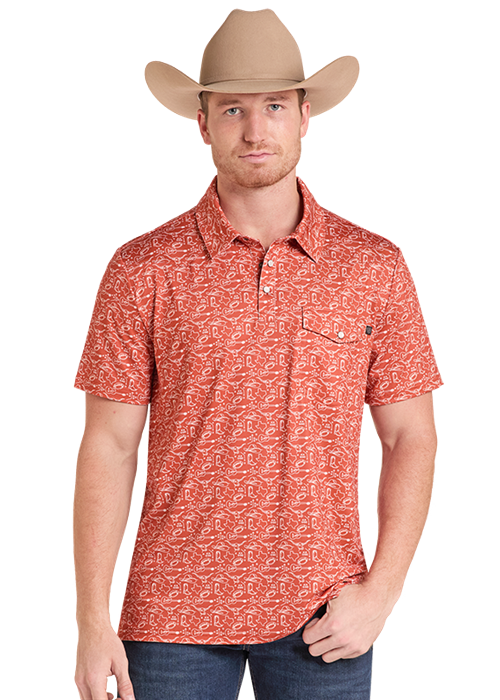 Panhandle Mens College Game Day Polo
