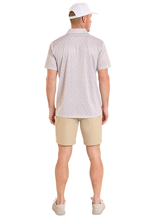 Panhandle Mens Khaki Solid Chino Shorts