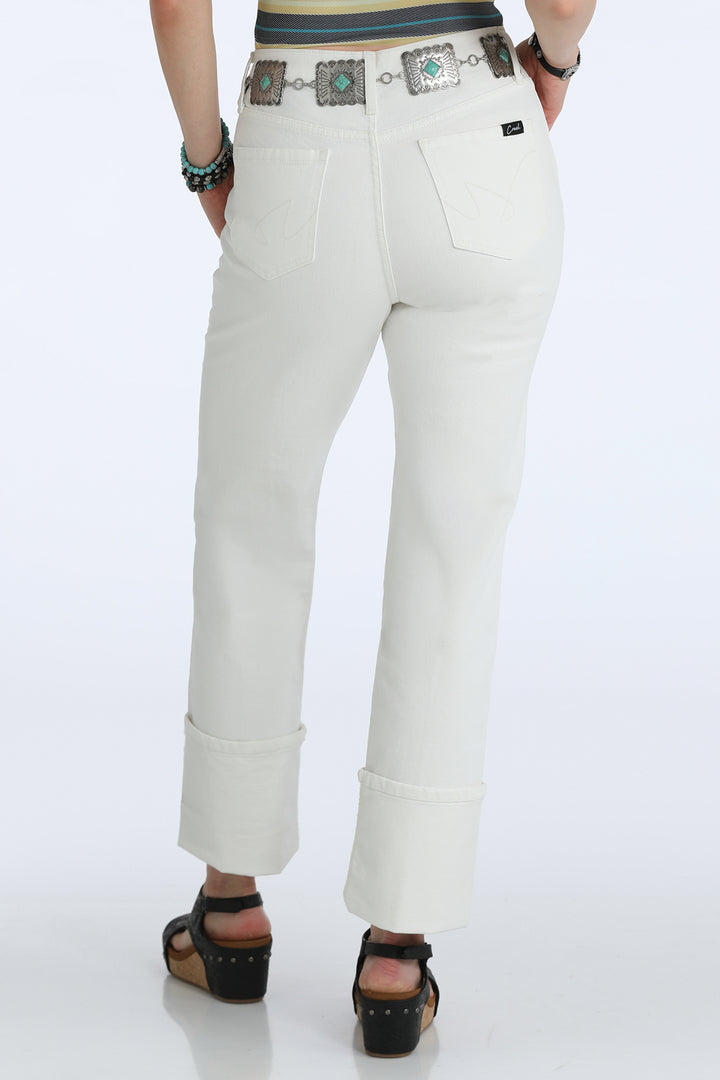 Cinch Womens Quinn White Jeans