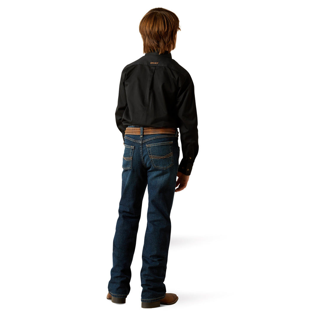 Ariat Boys B4 Relaxed Stretch Legacy Boot Cut Jeans