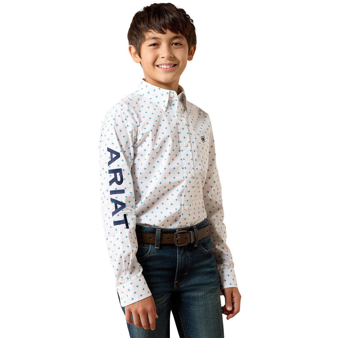 Ariat Boys Team Emory Classic Fit Shirt