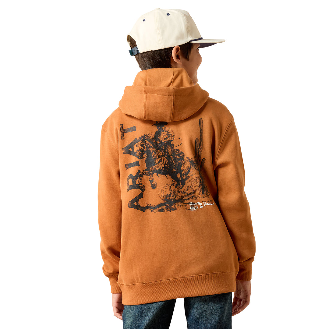 Ariat Boys Cowboy Tough Hoodie