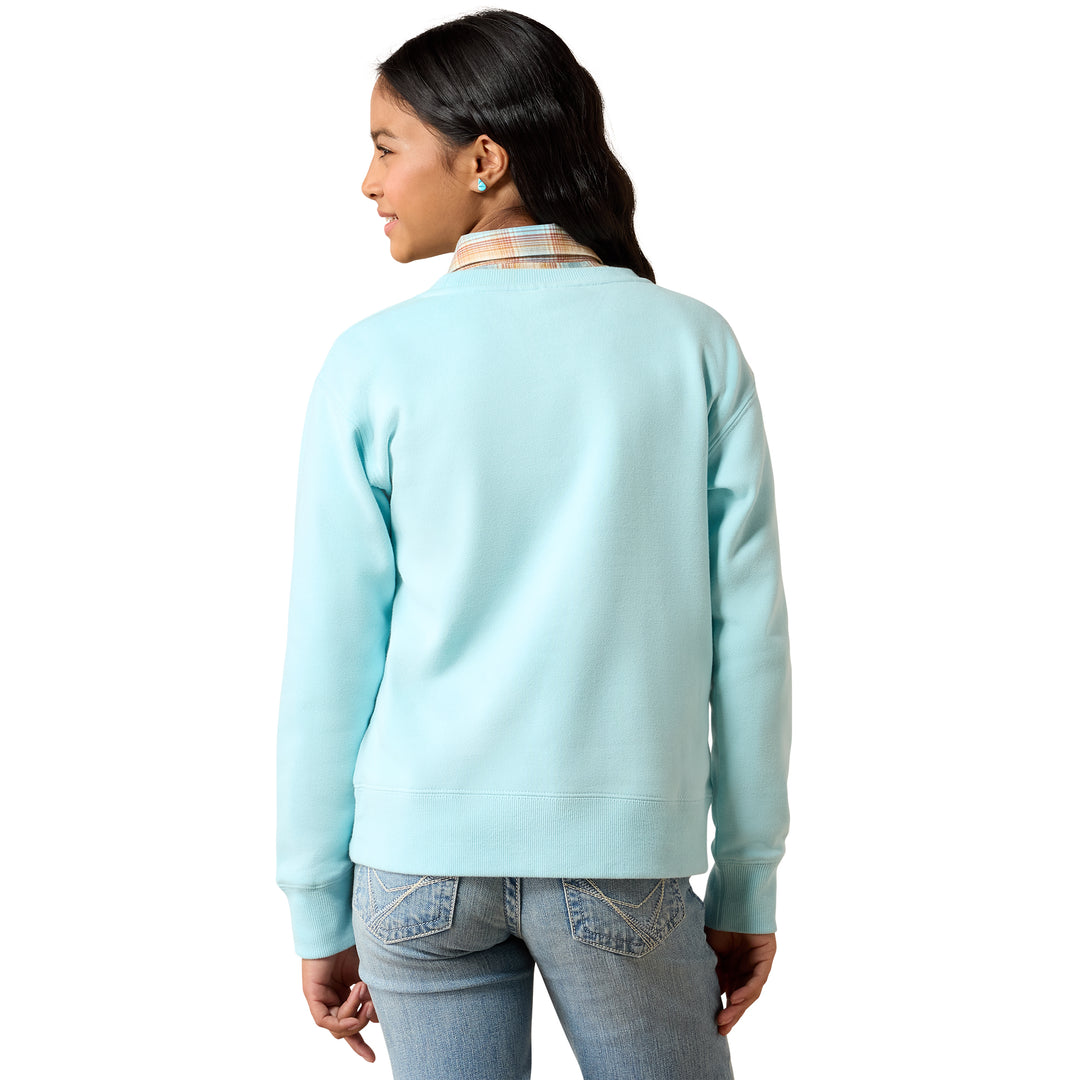 Ariat Girls Stallion Crew Sweatshirt