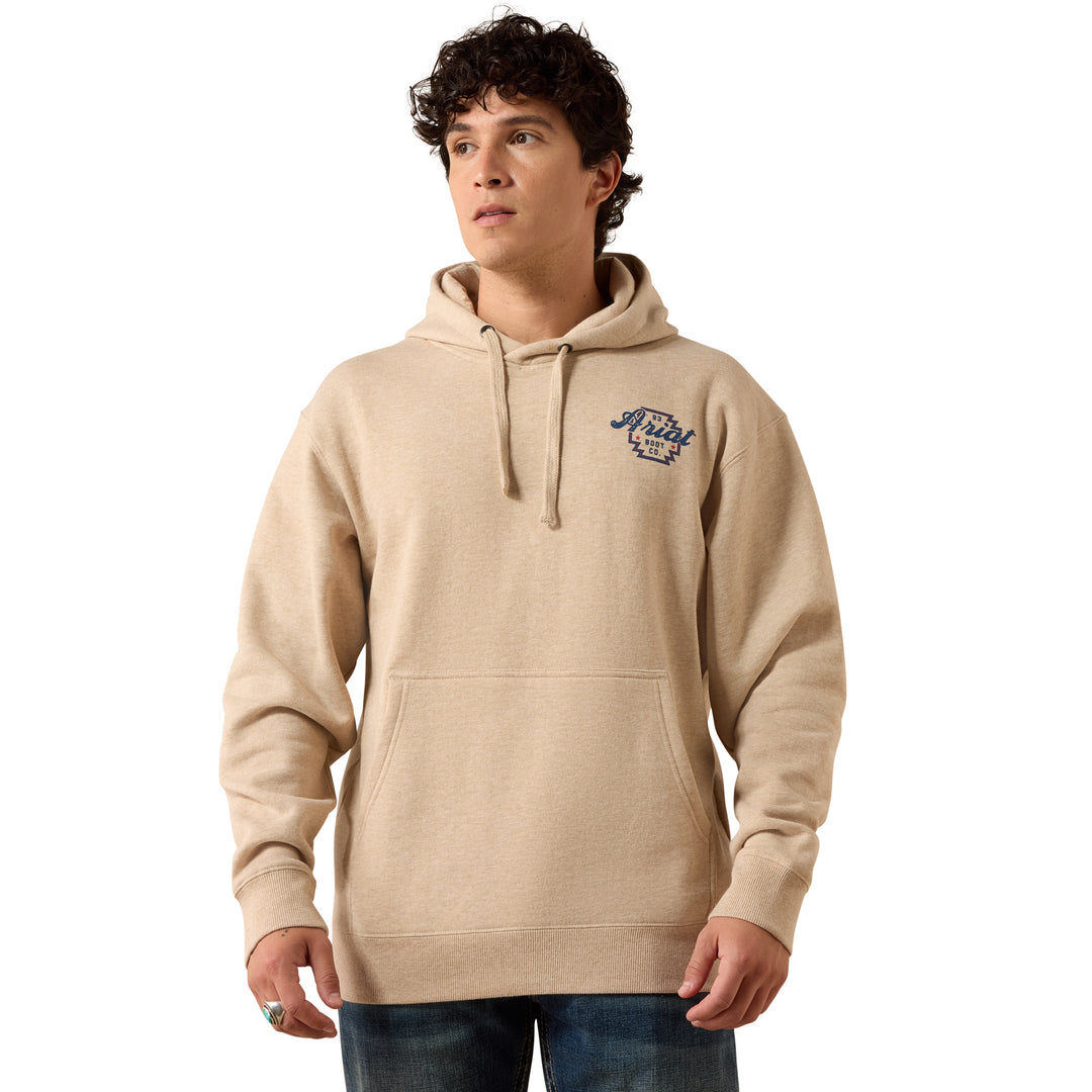 Ariat Mens Tan Bin Archer Hoodieso