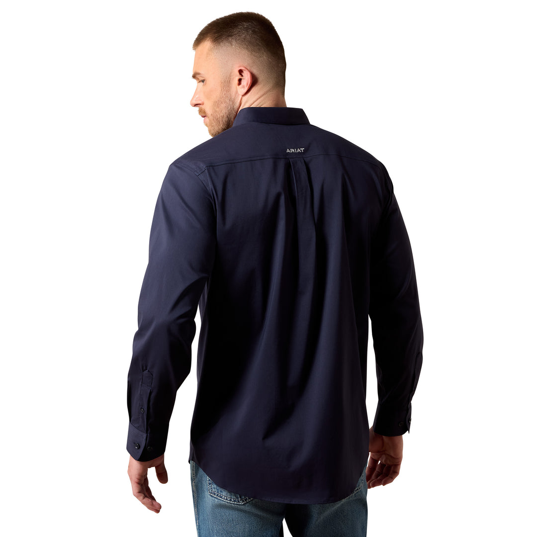 Ariat Mens Navy Everything Classic Fit Shirt
