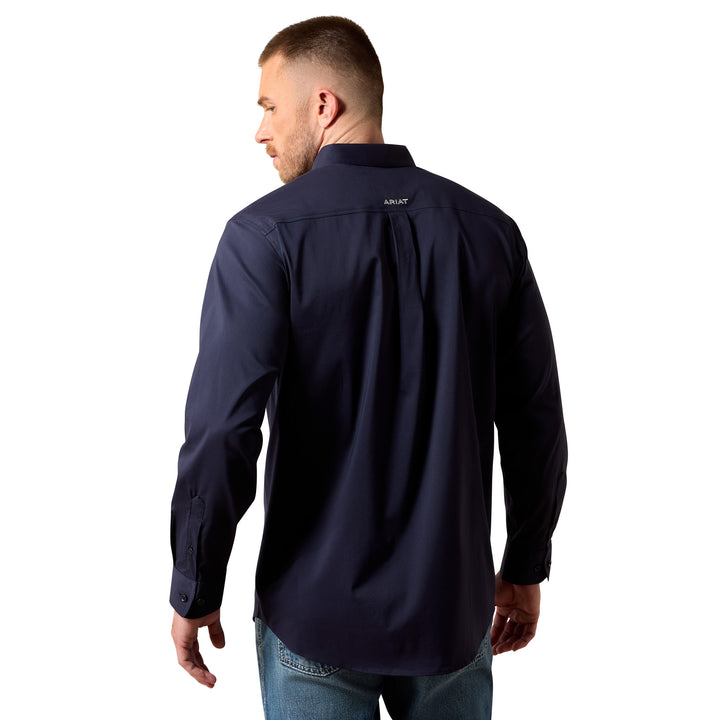 Ariat Mens Navy Everything Classic Fit Shirt