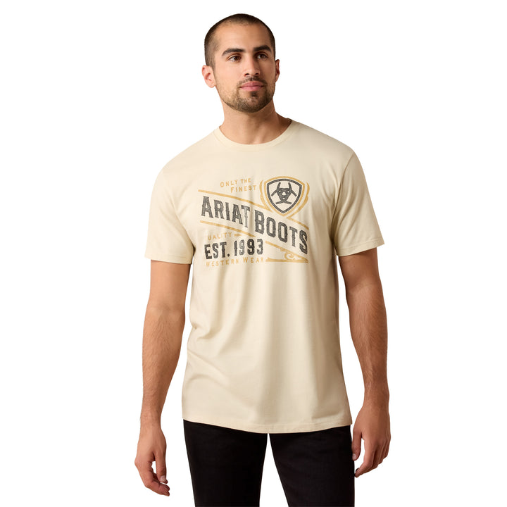 Ariat Mens Tan Flagree T-Shirt