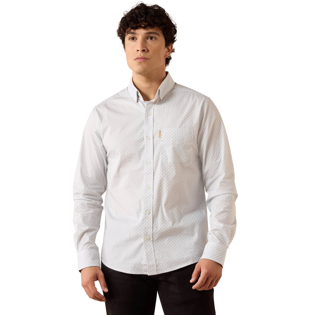 Ariat Mens Mackenzie Modern Slim Fit Shirt