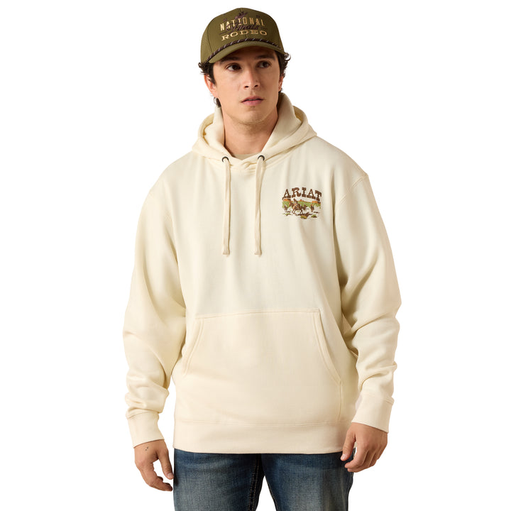 Ariat Mens Tan Pulp Western Hoodie