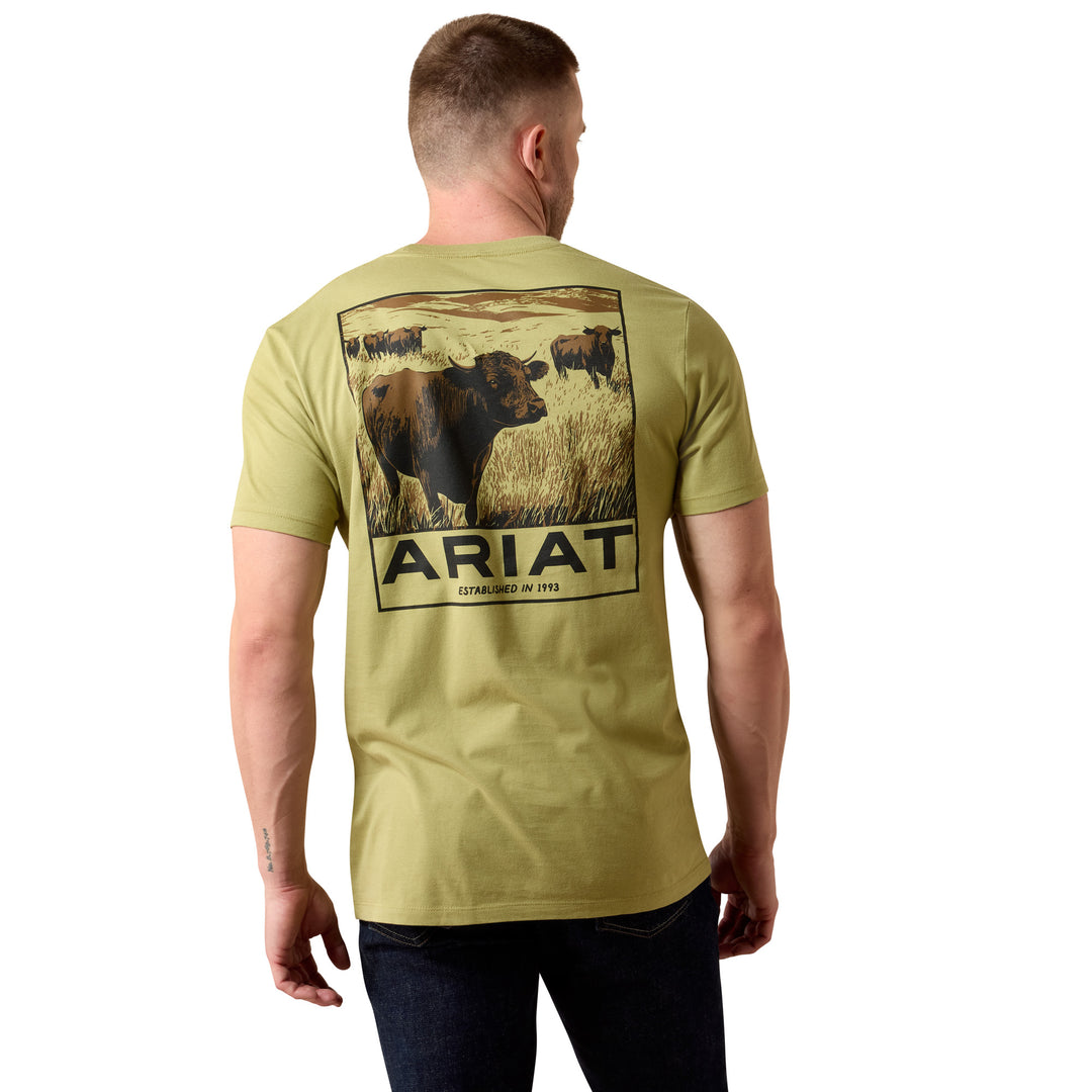 Ariat Mens Green Grazers T-Shirt