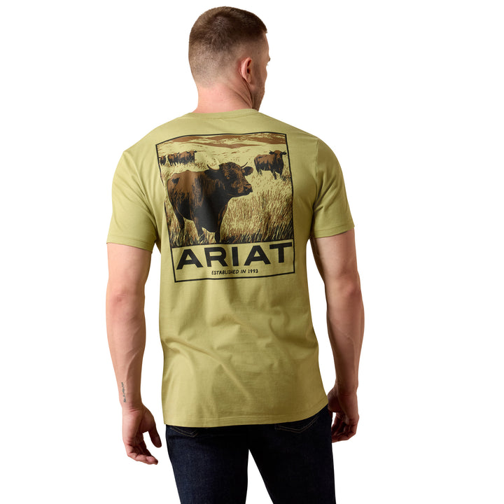 Ariat Mens Green Grazers T-Shirt