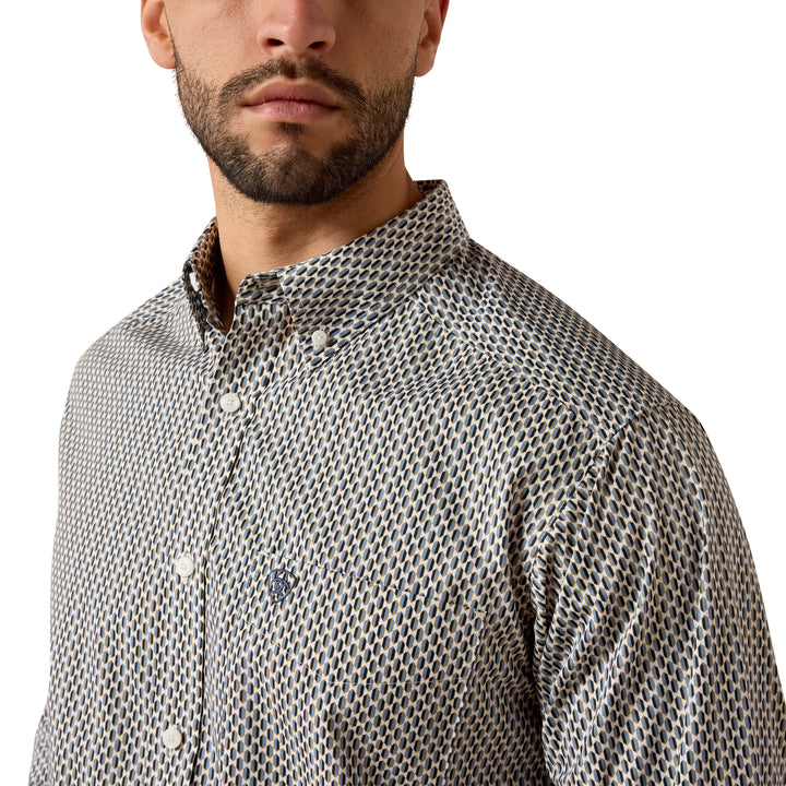 Ariat Mens Cliff Classic Fit Long Sleeve Shirt