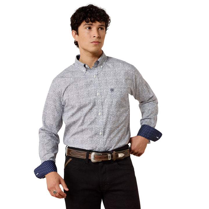 Ariat Mens Willard Fitted Long Sleeve Shirt