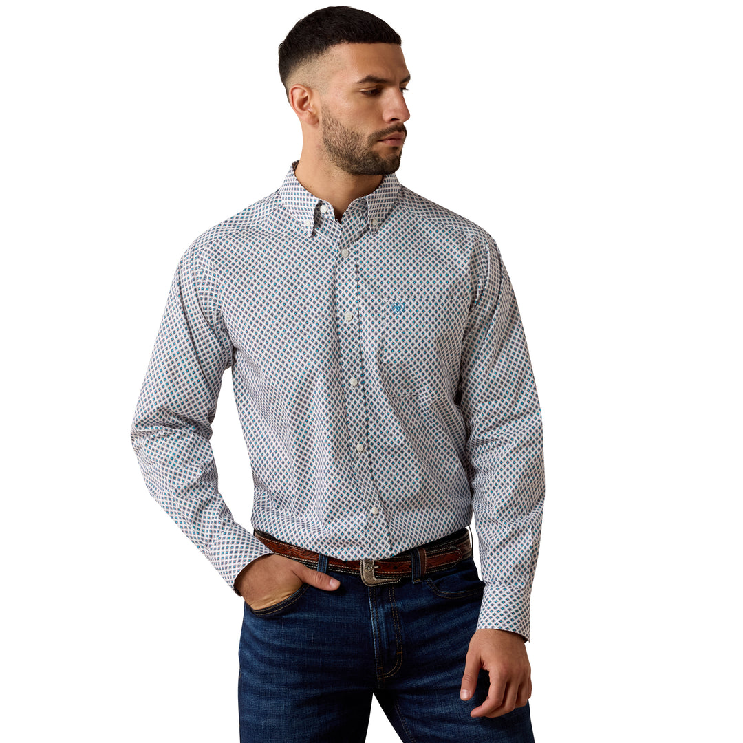 Ariat Mens Perez Classic Fit Long Sleeve Shirt