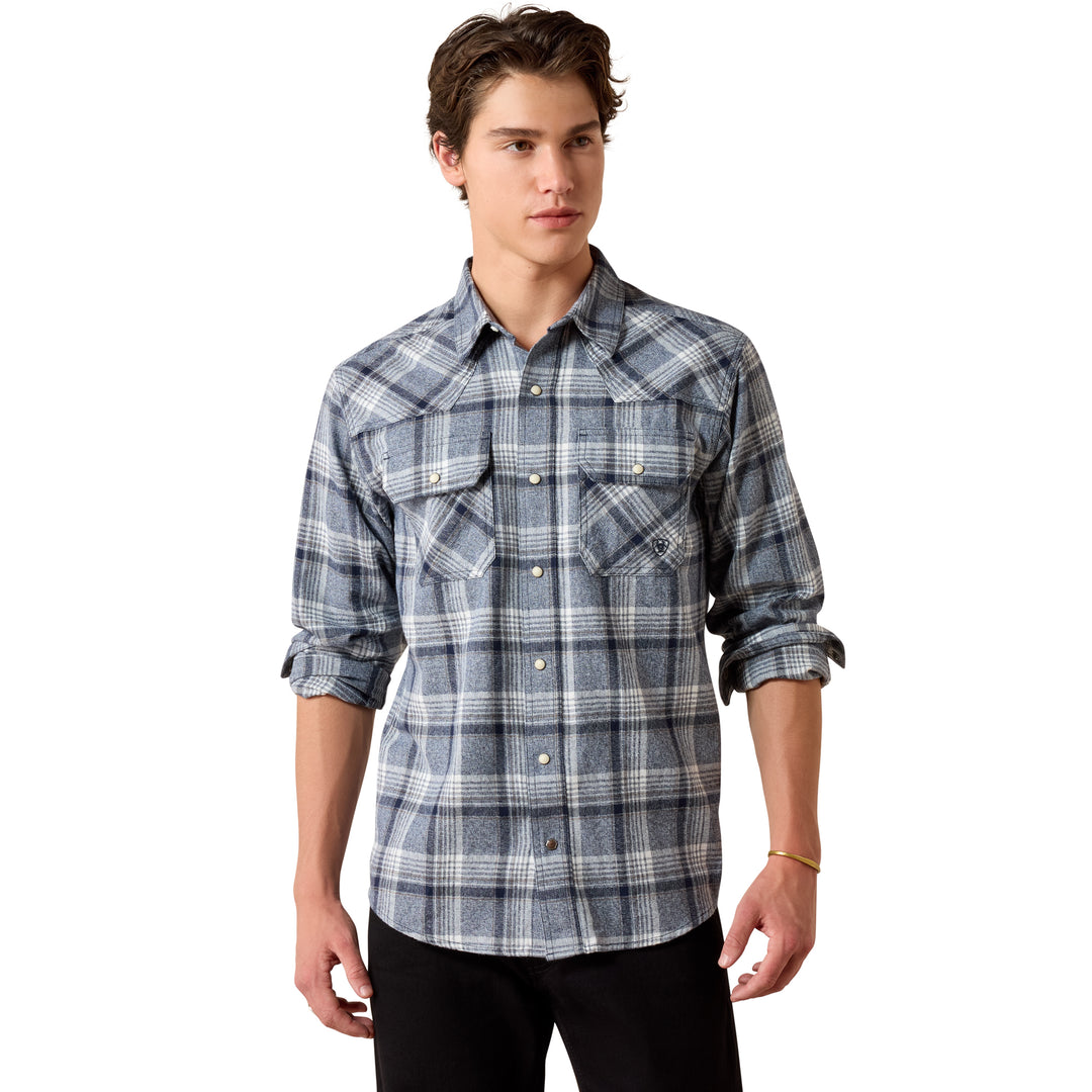 Ariat Mens Retro Harish Fitted Snap Shirt