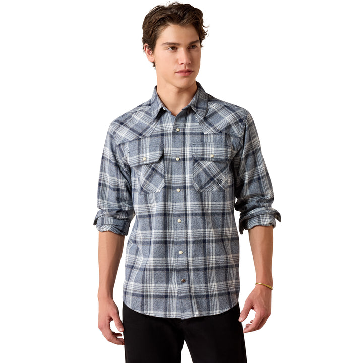 Ariat Mens Retro Harish Fitted Snap Shirt