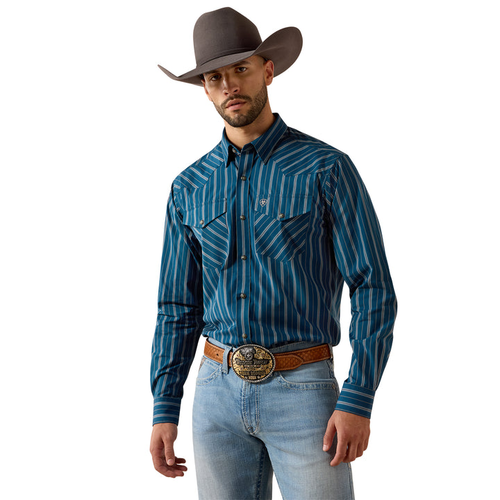 Ariat Mens Pro Series Wolfgang Classic Fit Snap Shirt