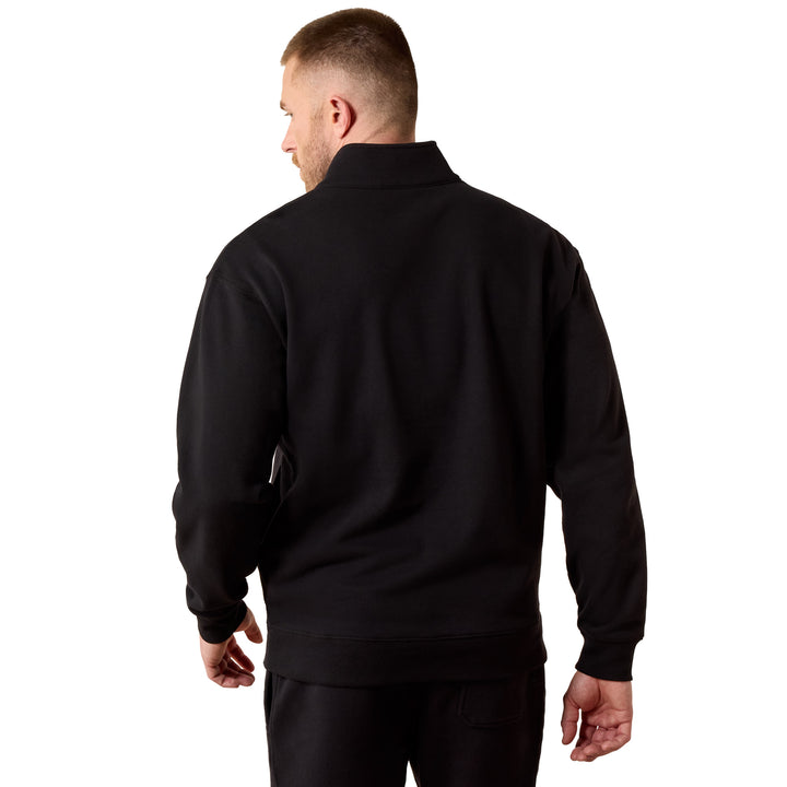 Ariat Mens Black Core 1/4 Zip Sweatshirt