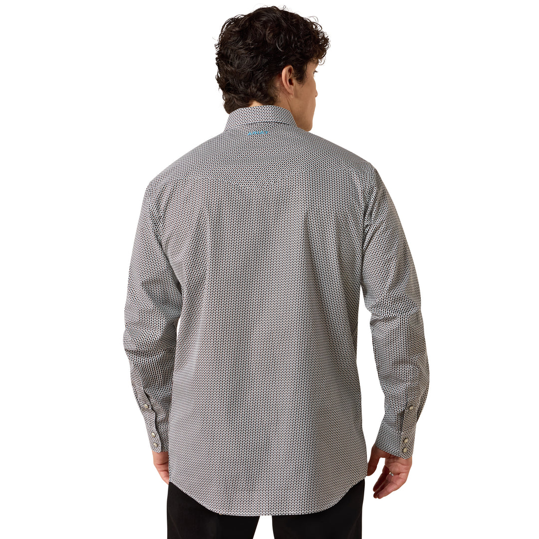 Ariat Mens Chas Fitted Snap Shirt