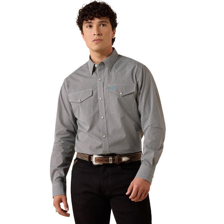 Ariat Mens Chas Fitted Snap Shirt