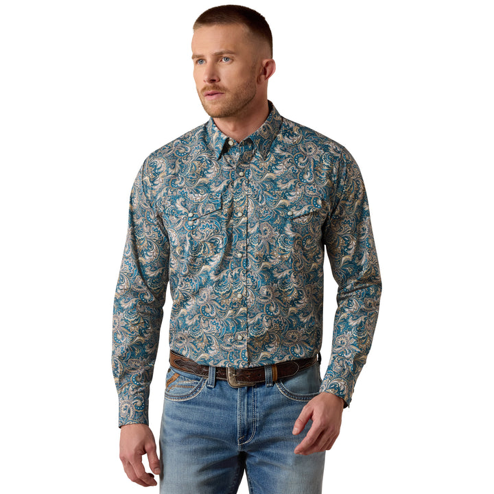 Ariat Mens Cedric Classic Fit Snap Shirt