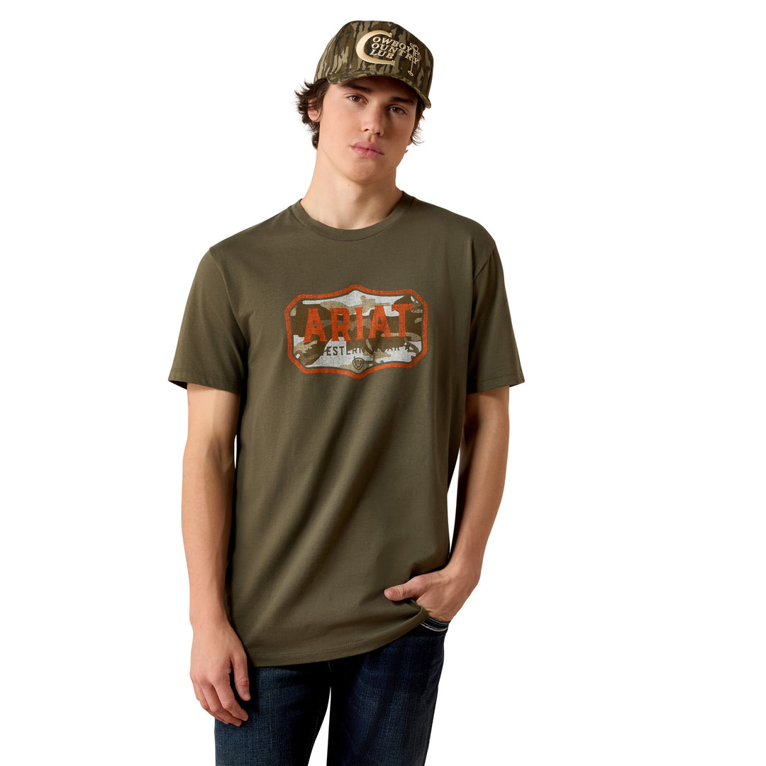 Ariat Mens Wild Creek Camo T-Shirt