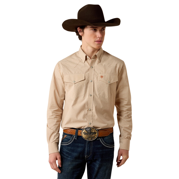 Ariat Mens Pro Series West Fitted Snap Shirt