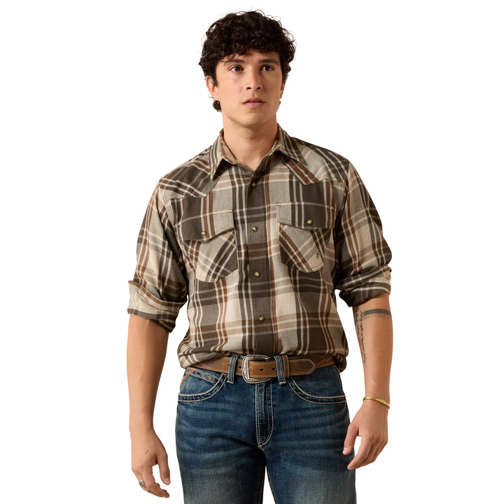 Ariat Mens Retro Howell Fitted Snap Shirt