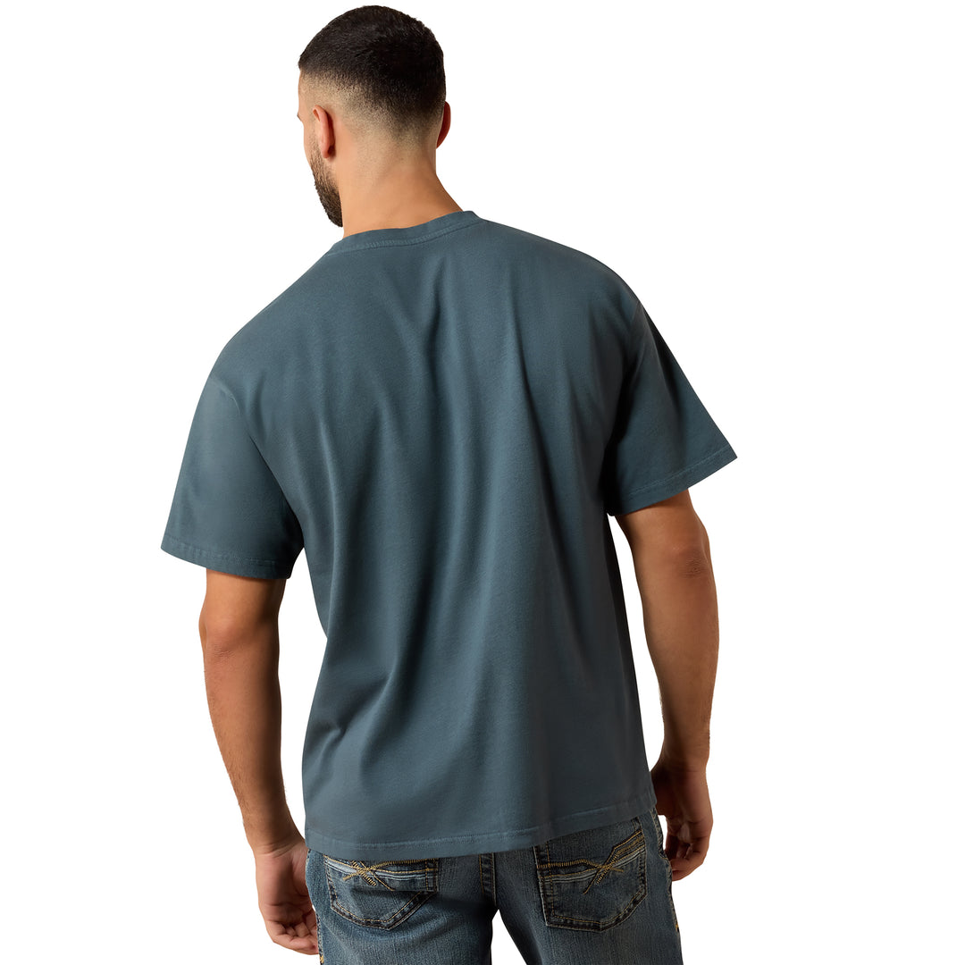 Ariat Mens Real Cowboy ToughStock Boxy T-Shirt