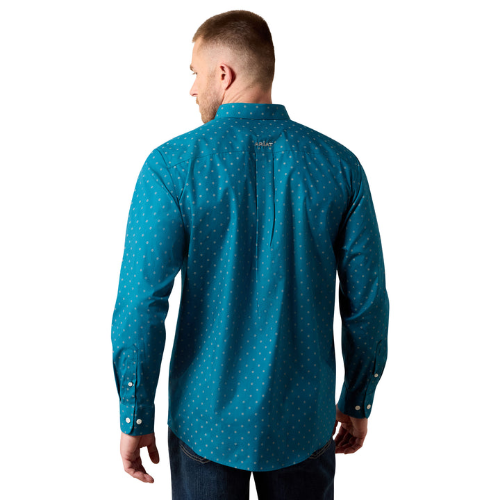 Ariat Mens Wrinkle Free Baptiste Classic Fit Shirt