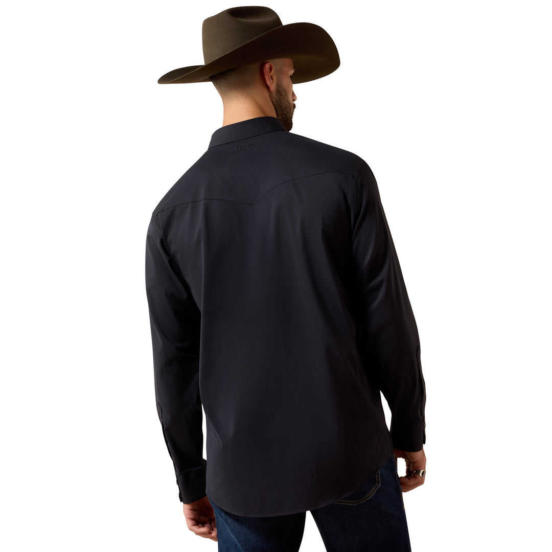 Ariat Mens Black Everything Classic Fit Snap Shirt