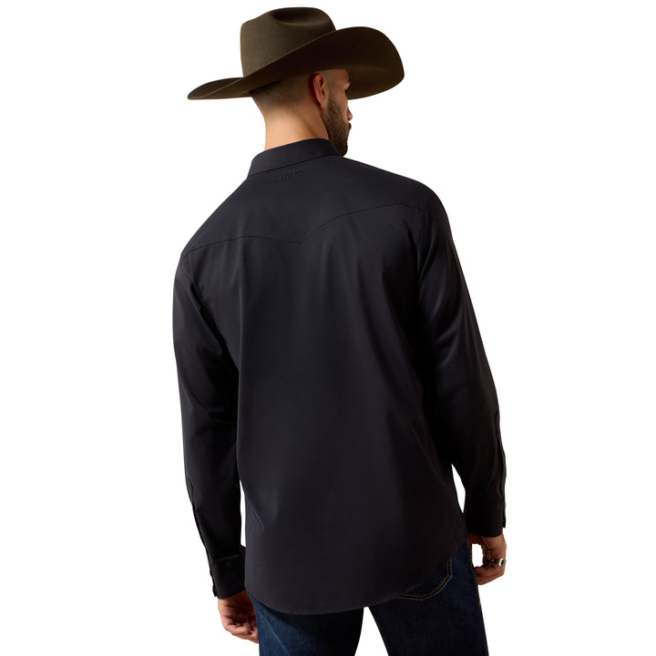 Ariat Mens Black Everything Classic Fit Snap Shirt