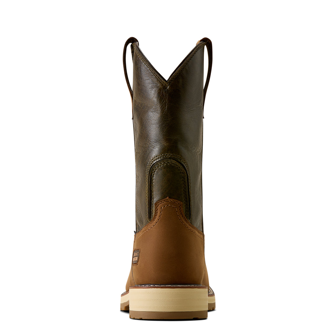 Ariat Mens Activator Patriot Wide Square Toe Steel Toe Work Boots