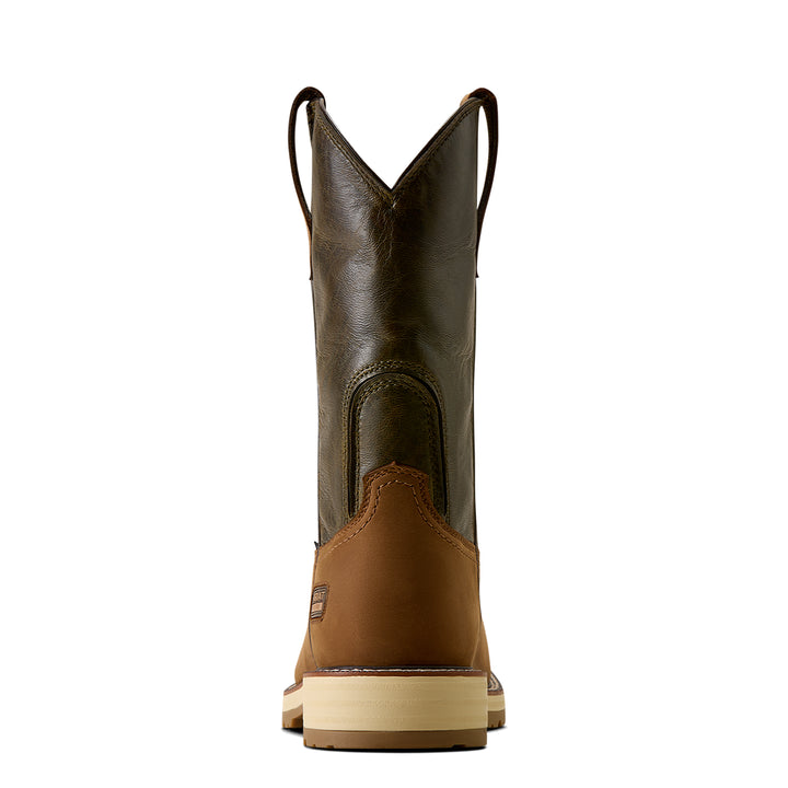 Ariat Mens Activator Patriot Wide Square Toe Steel Toe Work Boots