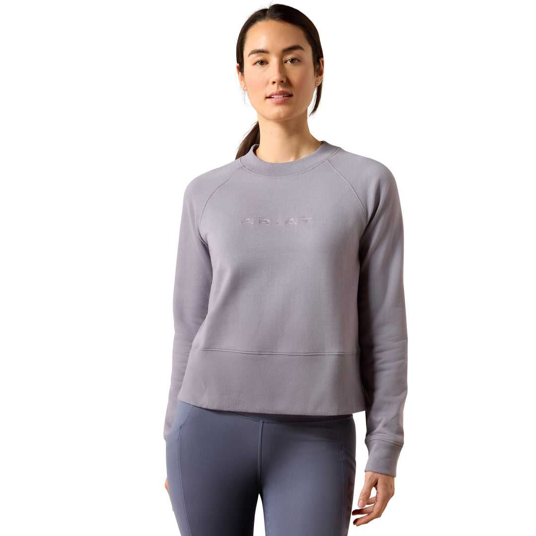 Ariat Womens Purple Sweatshirt