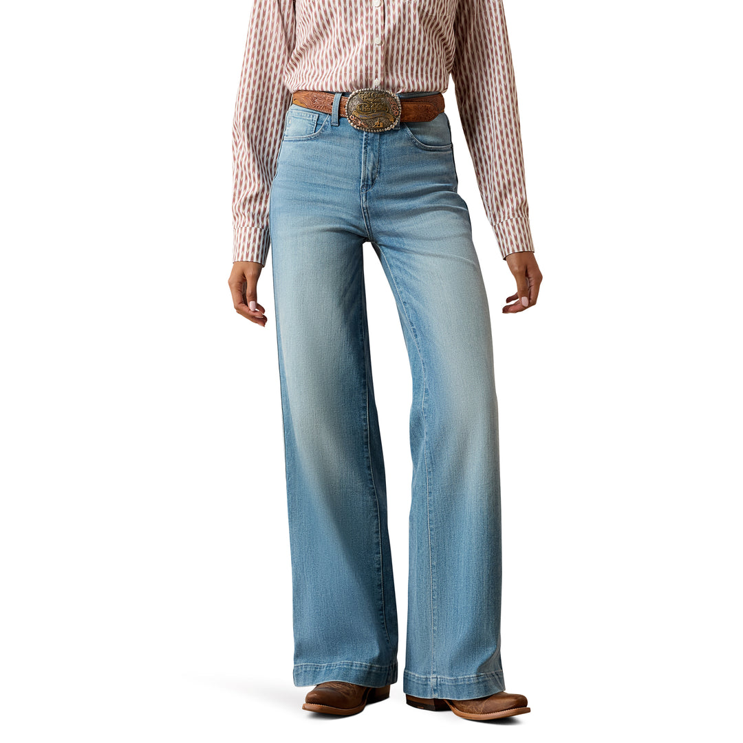 Ariat Womens Ultra High Rise Luana Wide Leg Jeans