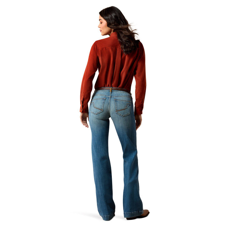 Ariat Womens Mid Rise Fabiana Trouser Jeans