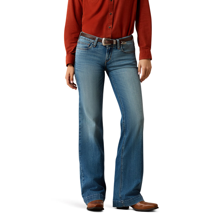 Ariat Womens Mid Rise Fabiana Trouser Jeans