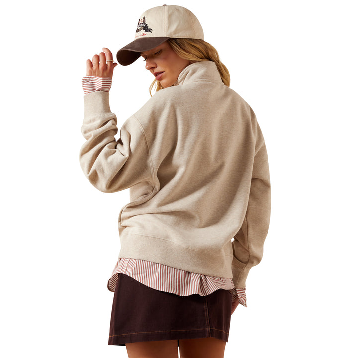 Ariat Womens Running Wild 1/2 Zip Sweatshirt