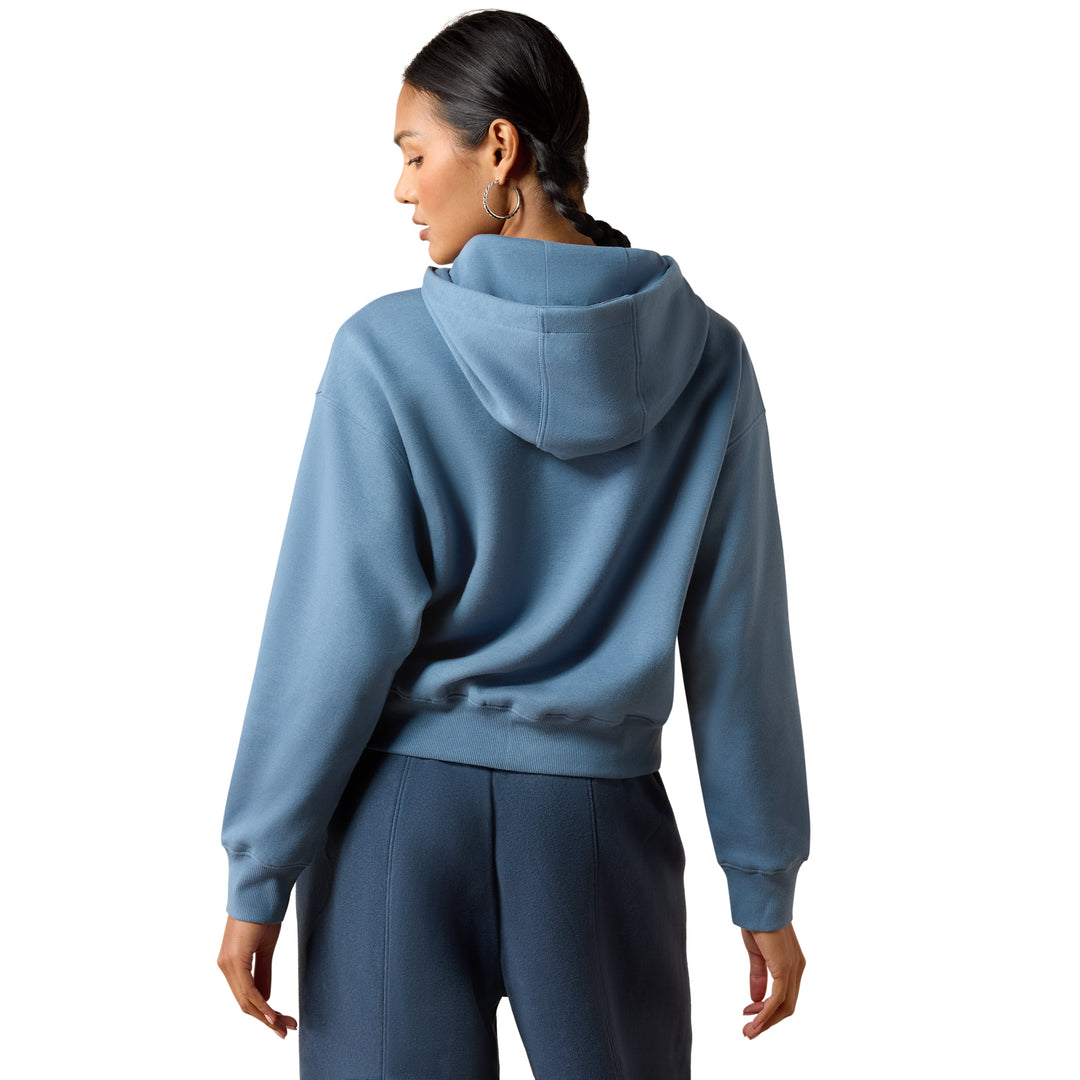 Ariat Womens Blue Logo Hoodie