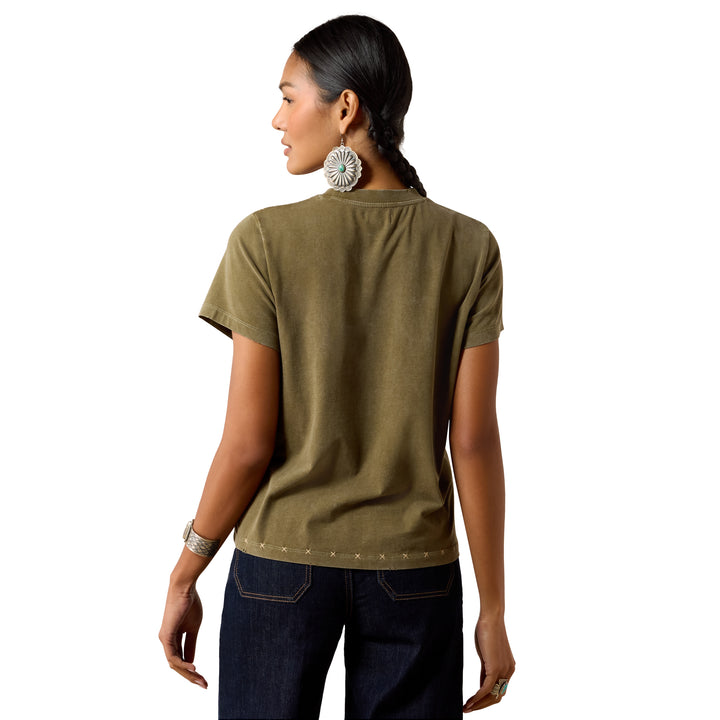 Ariat Womens Green Roping T-Shirt