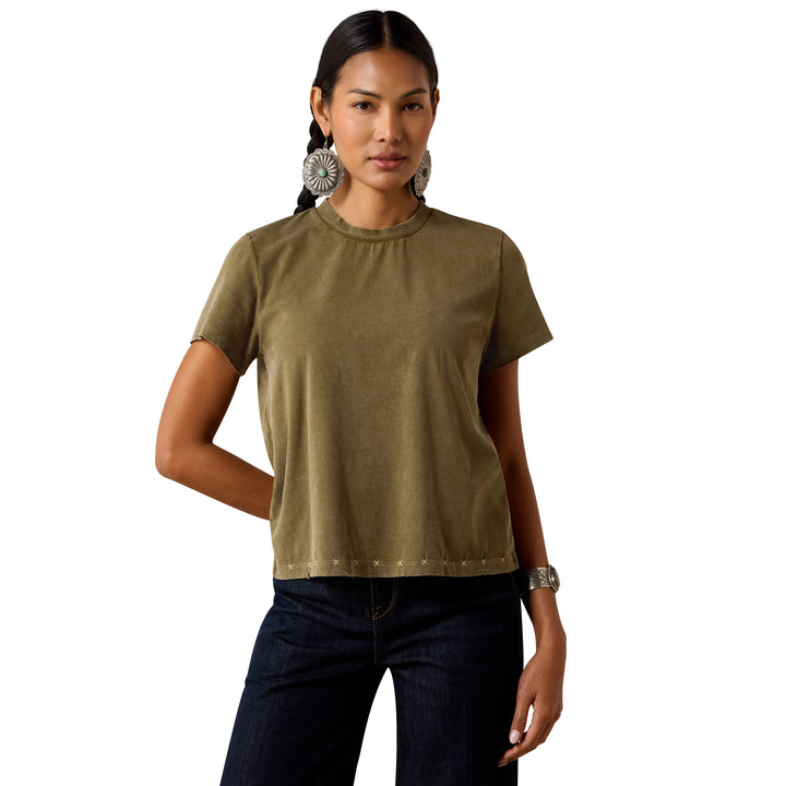 Ariat Womens Green Roping T-Shirt