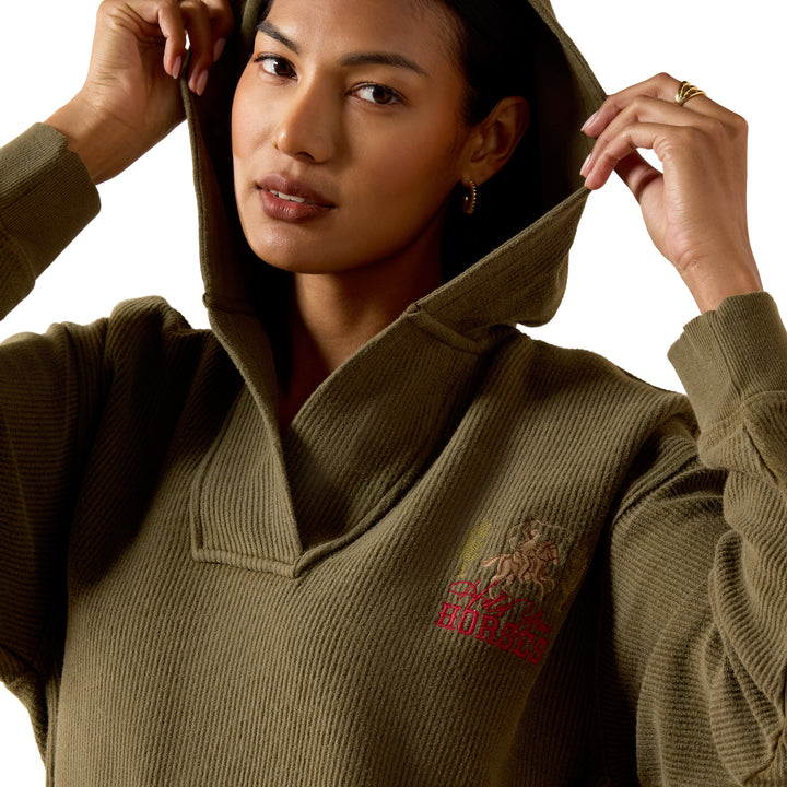 Ariat Womens Green Valencia Hoodie