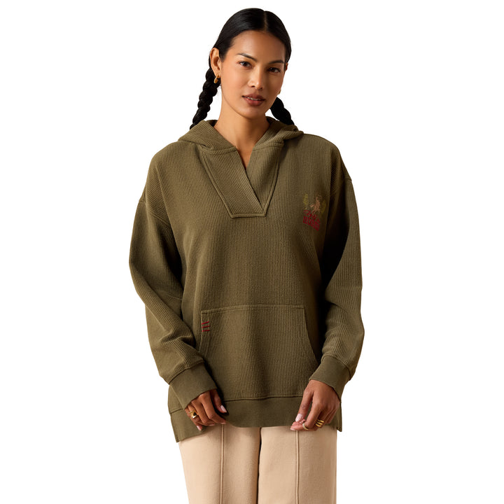 Ariat Womens Green Valencia Hoodie