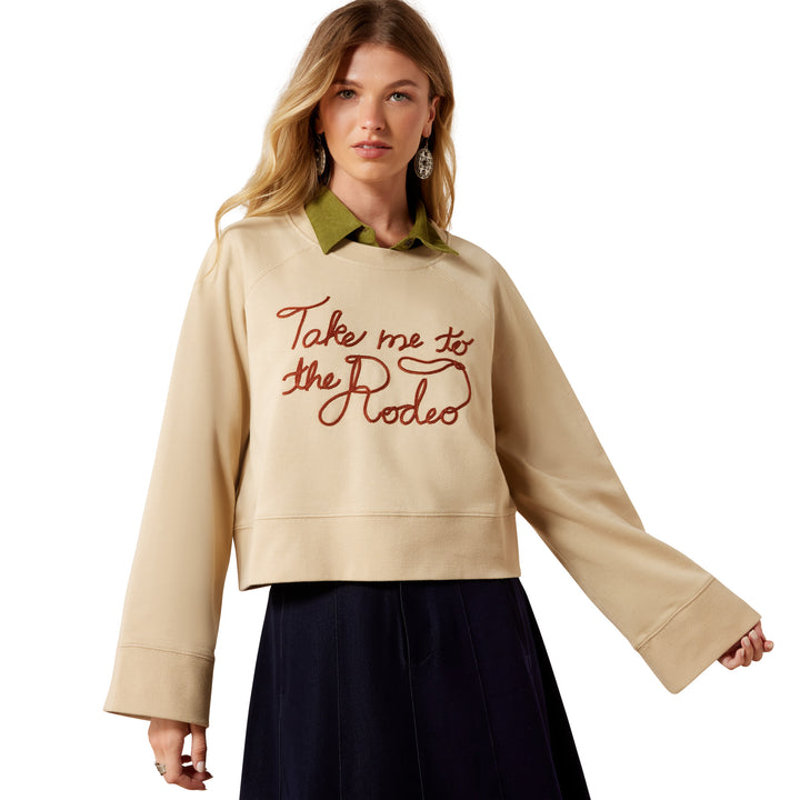 Ariat Womens Cream Sydney Sweatshirt